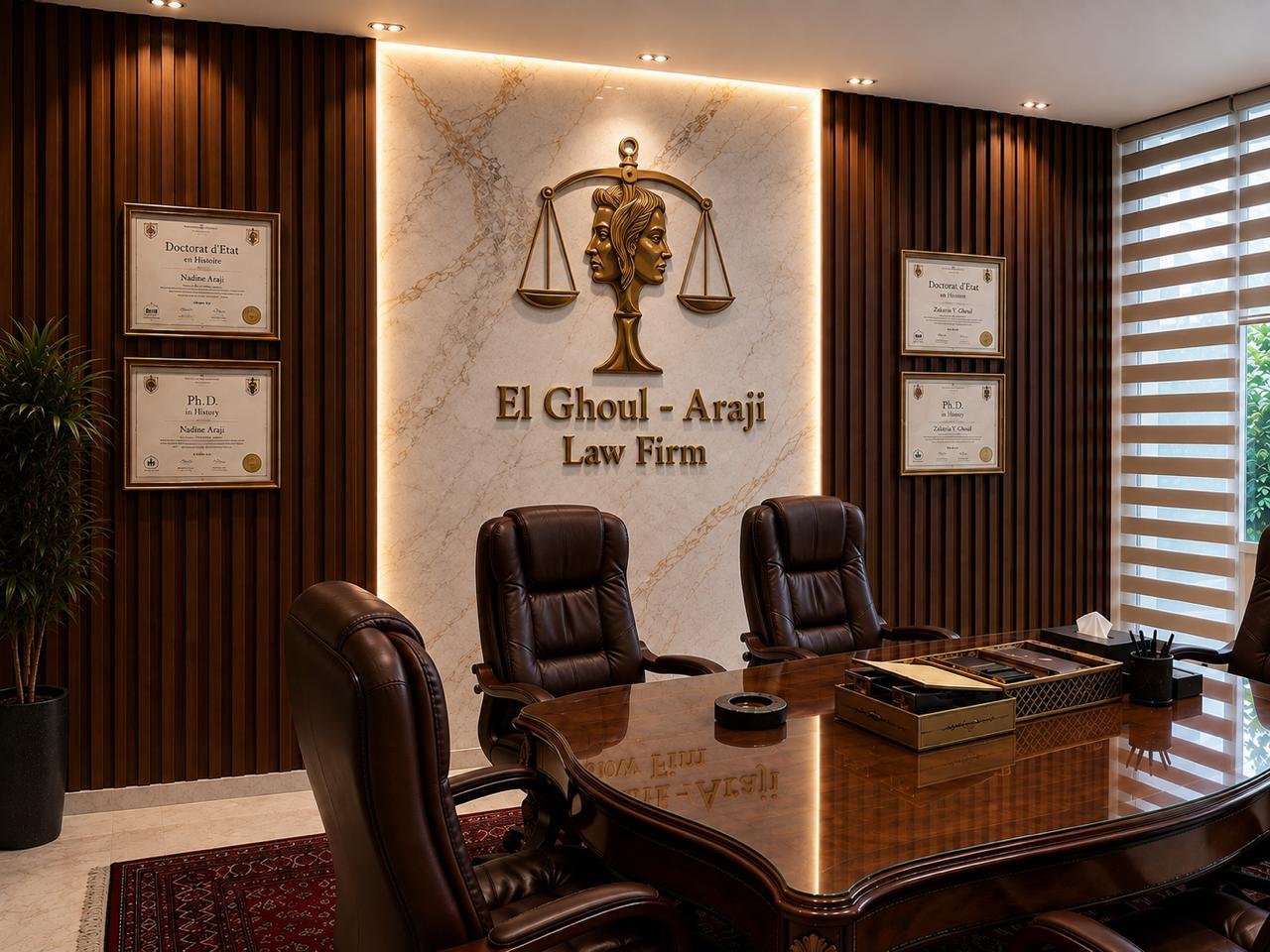 Legal and historical library at the firm